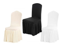 Last inn bildet i Galleri-visningsprogrammet, Stoltrekk med kappe til stoler uten armlene