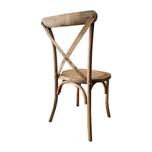 Last inn bildet i Galleri-visningsprogrammet, Stoler Cross-back trestoler
